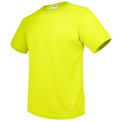 Camiseta de Poliéster en Color Amarillo